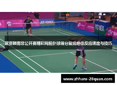 戴资颖南非公开赛精彩网前扑球得分展现绝佳反应速度与技巧